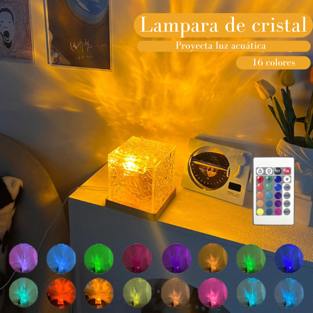 Lampara de cristal - ucleanity